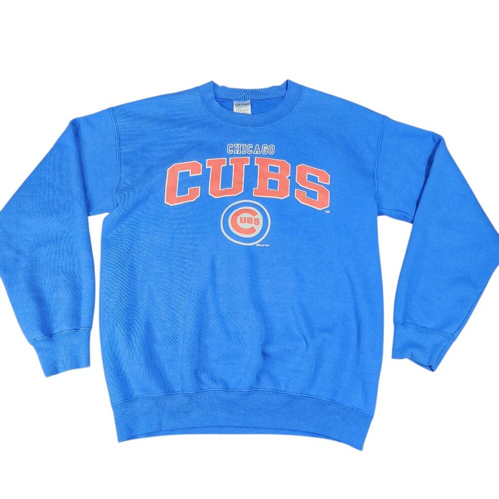 Vtg 2001 Chicago Cubs Sweatshirt MLB Size Medium